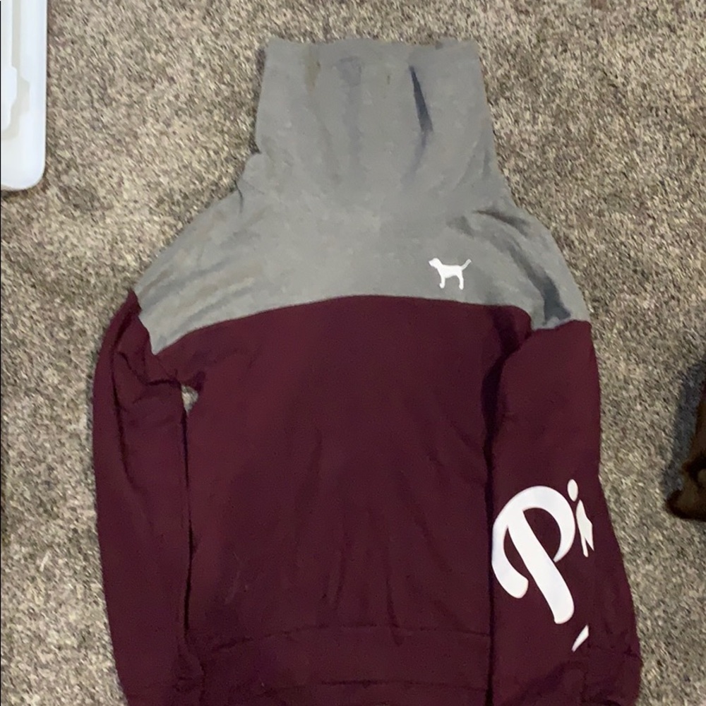 VS Pink turtle neck sweater